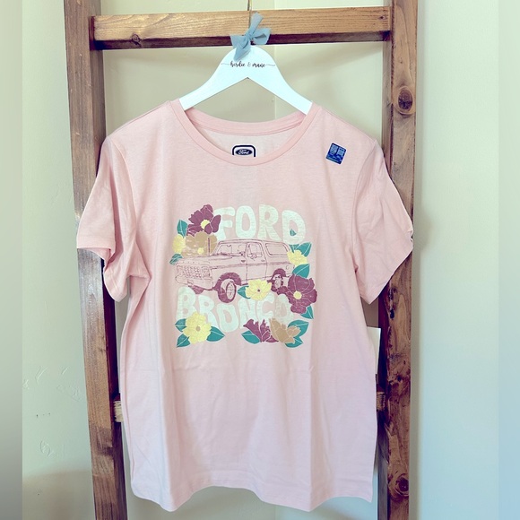 Ford Tops - Ford Bronco Graphic Cotton Blend Tee